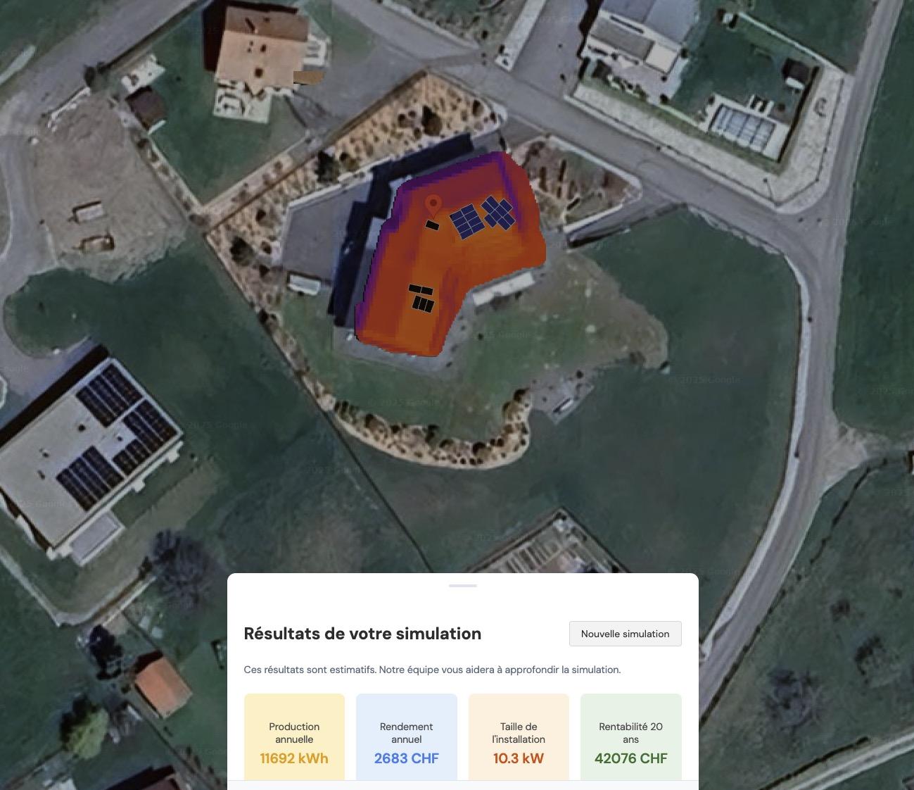 Exemple de rapport de simulation solaire